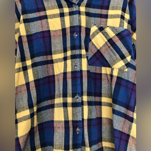 *SALE MUST GO*  Pink Rose flannel size M - Picture 3 of 6